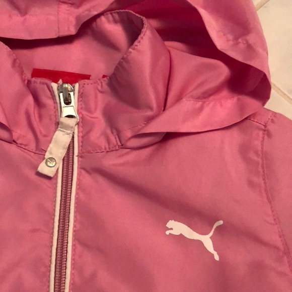 PUMA girls light jacket with hood - Picture 2 of 7